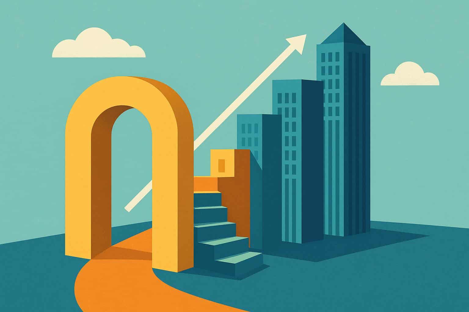 Modern office workspace symbolizing career growth and personalized professional opportunities