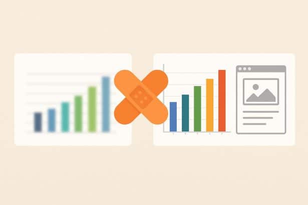 Clear charts and sharp graphs on a PowerPoint slide for professional presentation quality