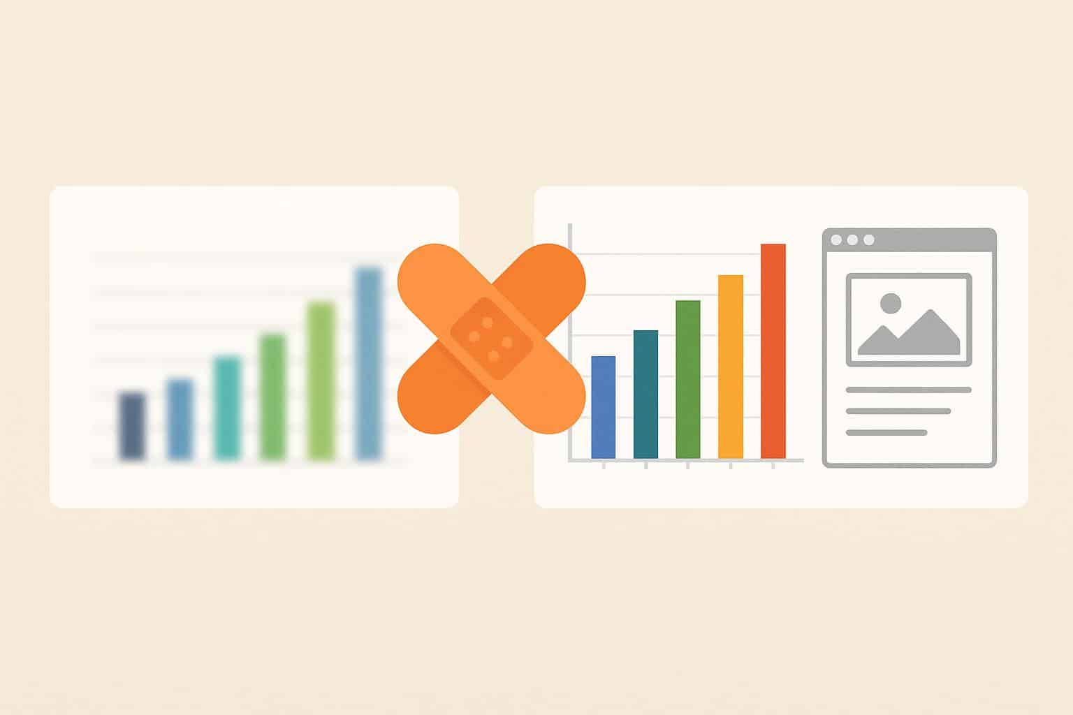 Clear charts and sharp graphs on a PowerPoint slide for professional presentation quality