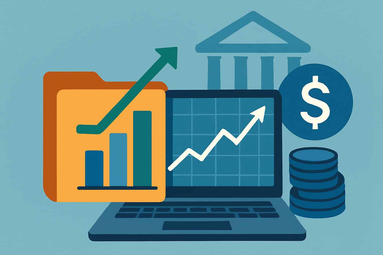 Digital asset platform showcasing electronic holdings, symbolizing benefits of digital transformation