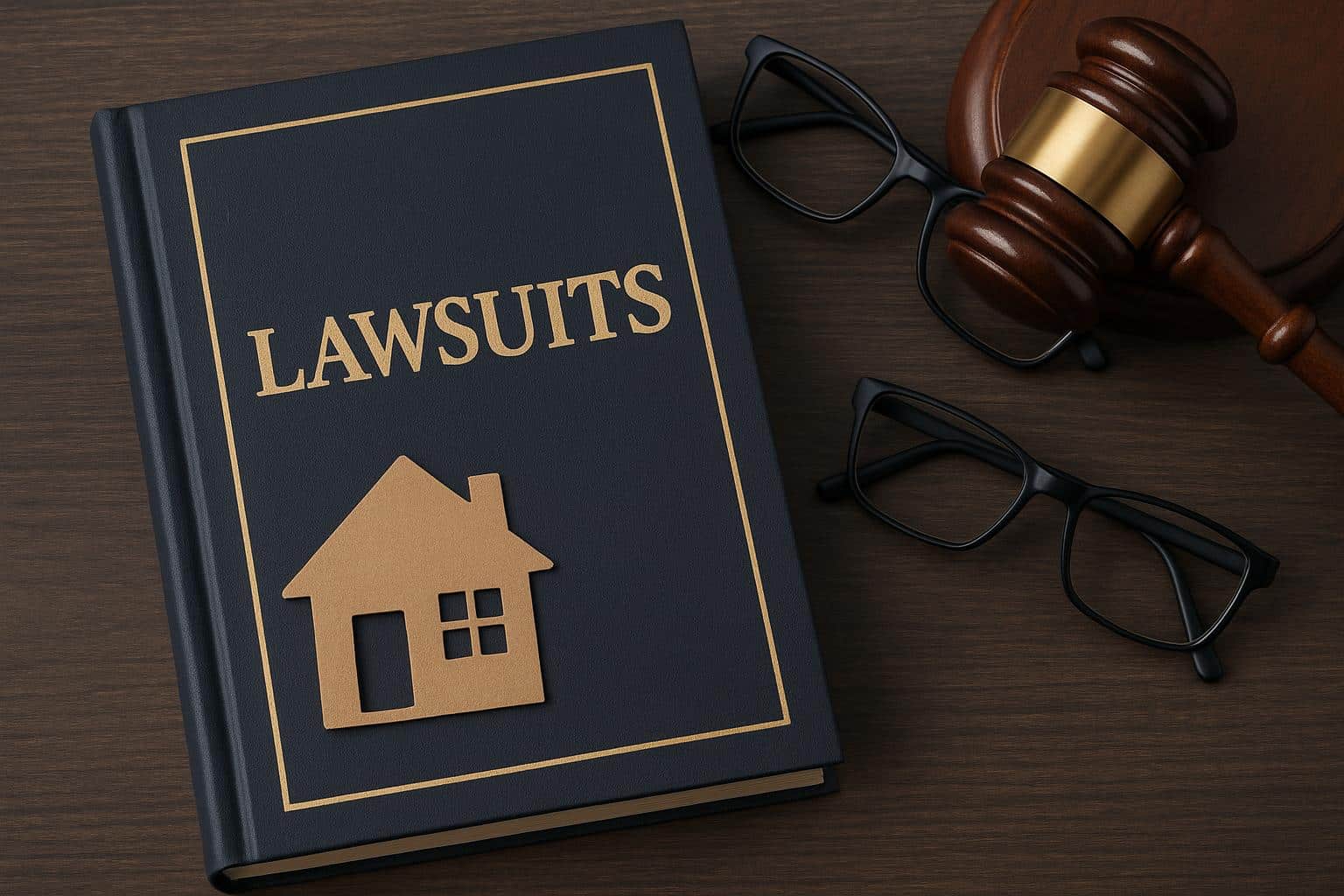 Gavel and legal documents representing New York nursing home abuse lawsuits and legal rights