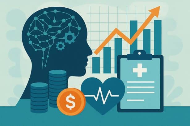 Artificial intelligence analyzing economic data for advancements in restorative healthcare
