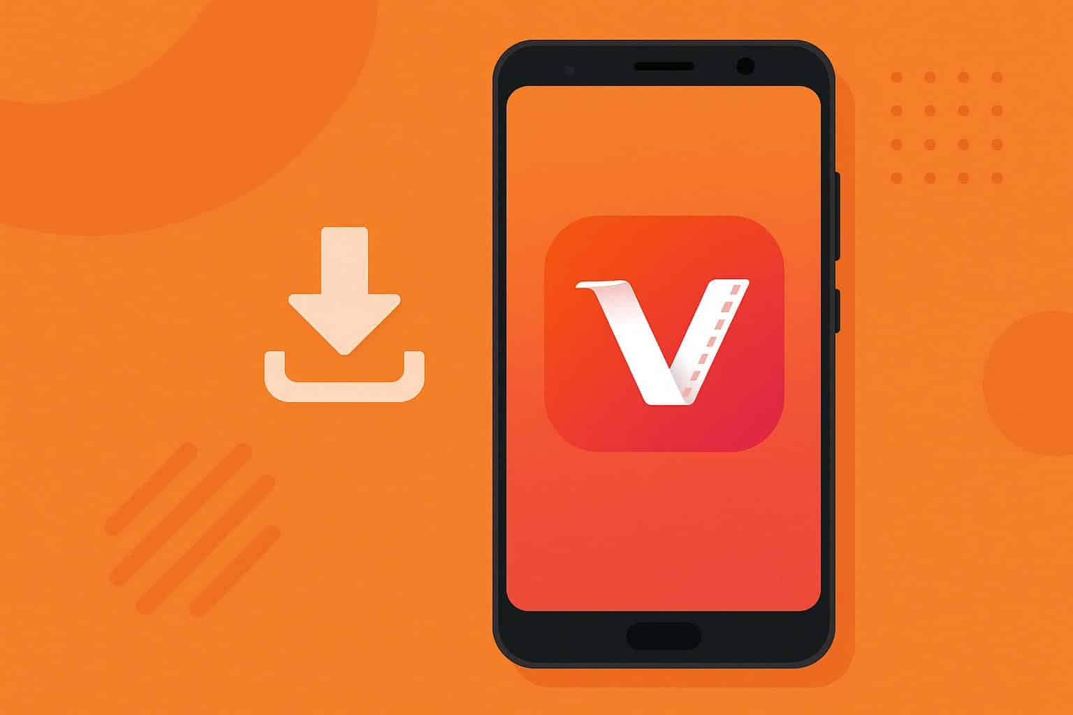 VidMate App interface displaying video download options on an Android smartphone screen