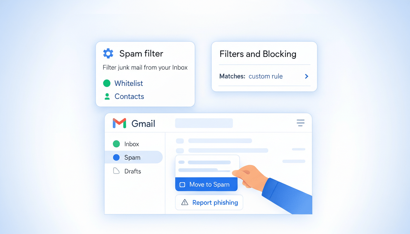 Gmail inbox flooded with spam after filter misfire