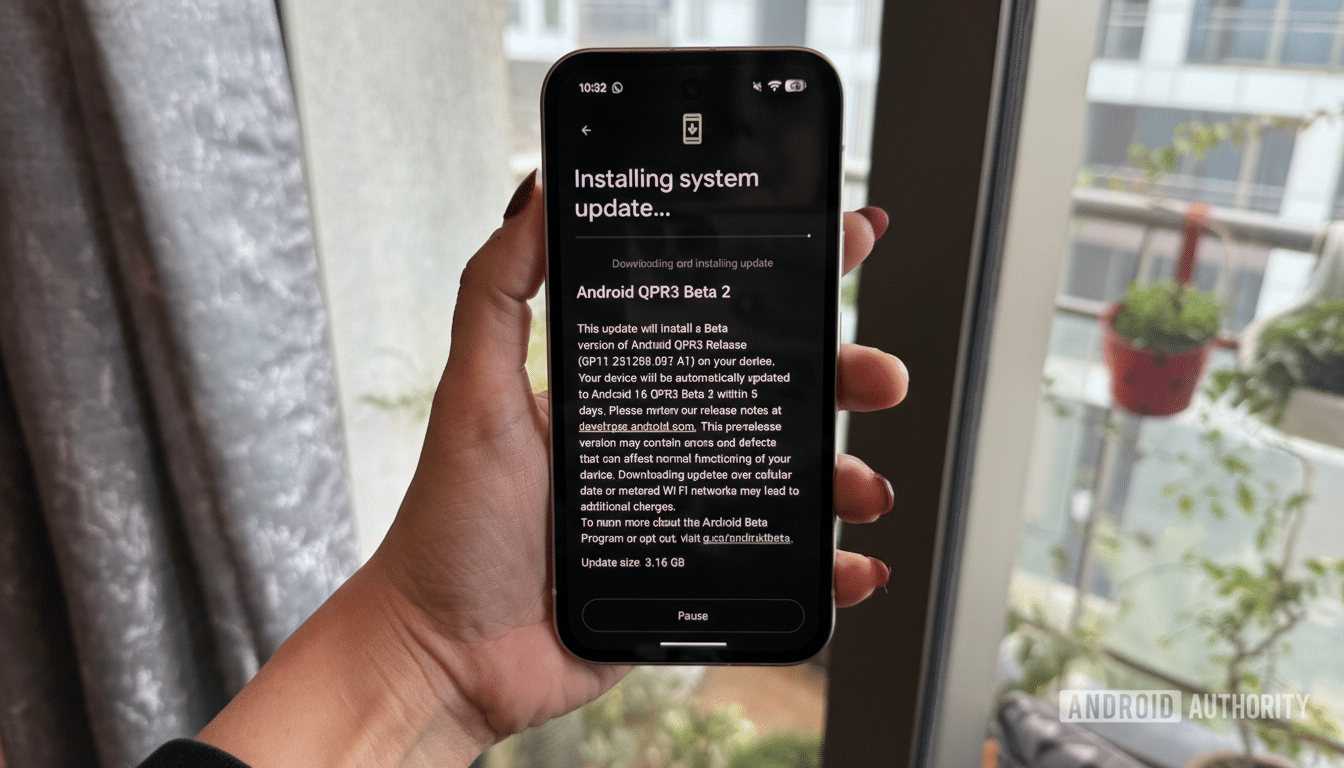 Android 16 QPR3 Beta 2 removes Recents Image Actions in app switcher