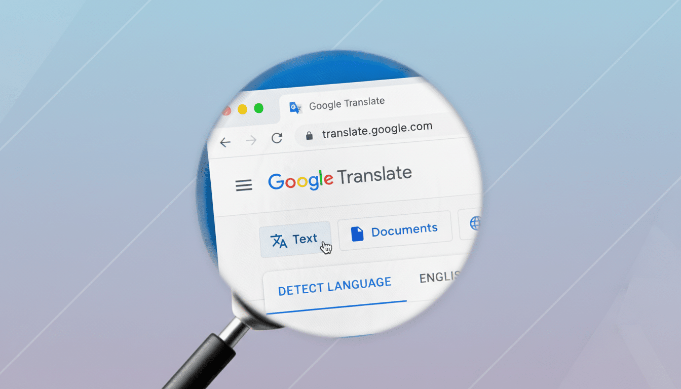 Google Translate tests AI context tuning options in app interface