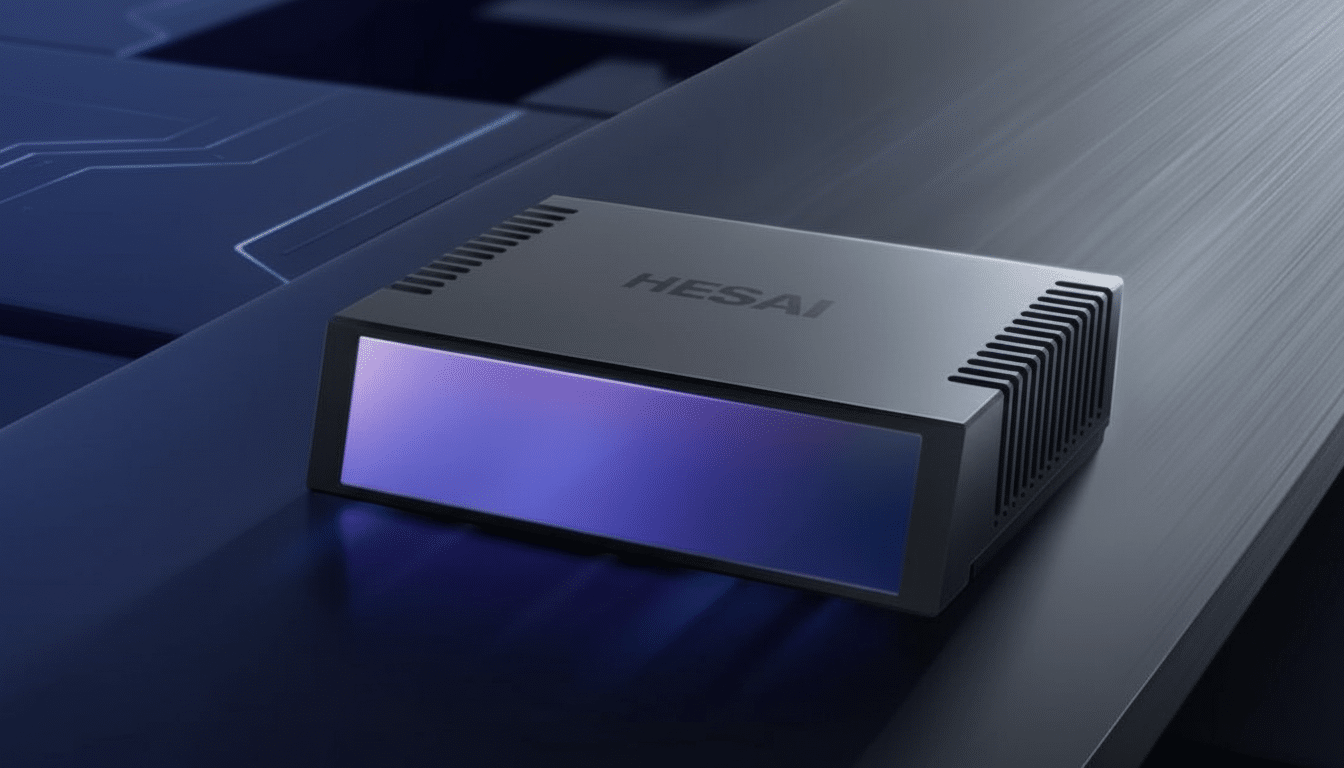 Hesai lidar sensors for autonomous vehicles as production ramps up