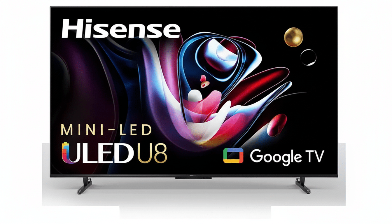 Hisense U8 65-inch TV deal nearly $600 off, deep discount highlighted