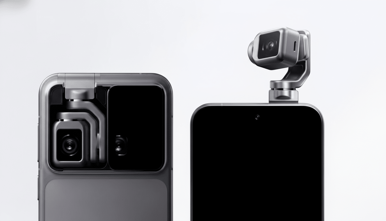 Honor introduces robotic gimbal camera phone