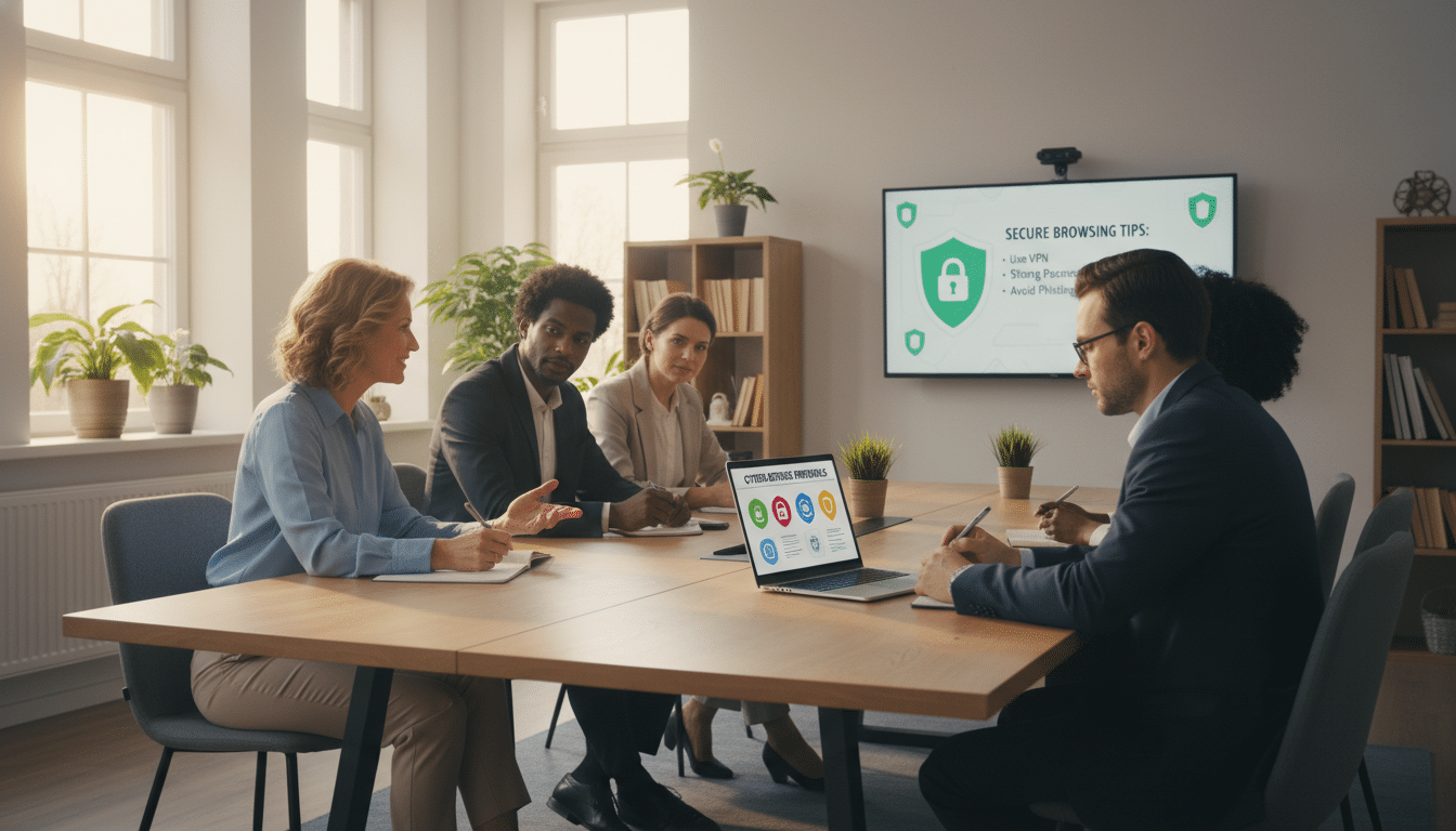 Image 1 of What Is the Safest Way to Use the Internet?