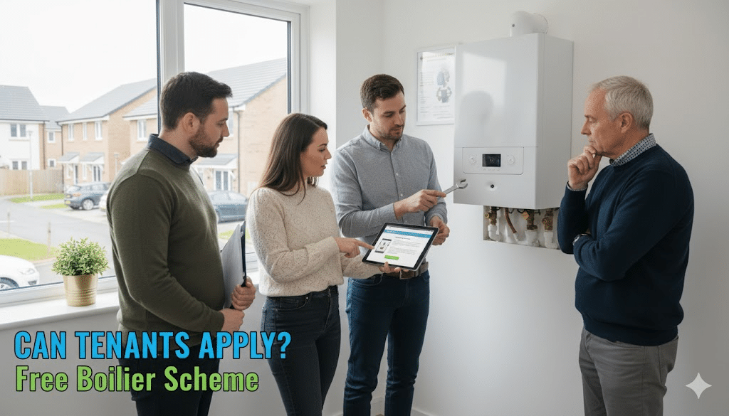 Image 1 of Can Tenants Apply for the Free Boiler Scheme?