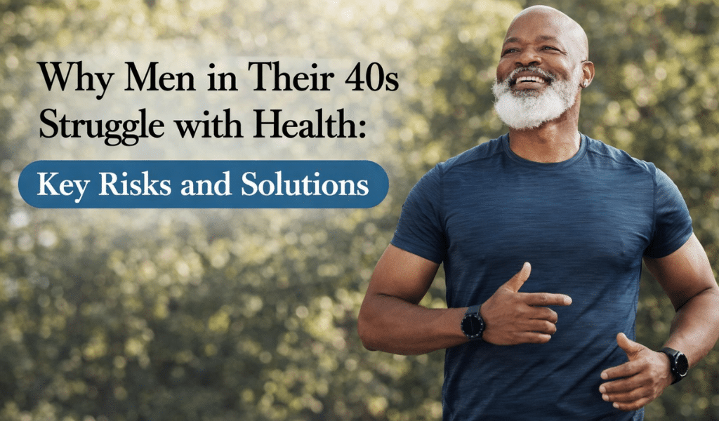Image 1 of Why Men in Their 40s Struggle with Health: Key Risks and Solutions