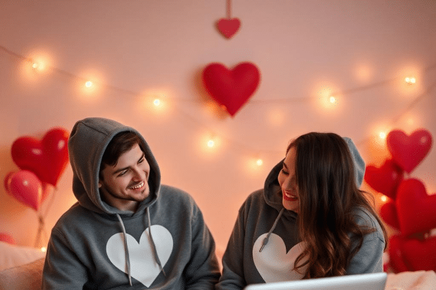 Image 1 of How to Master Hoodie Design for a Memorable Valentine&rsquo;s Date?