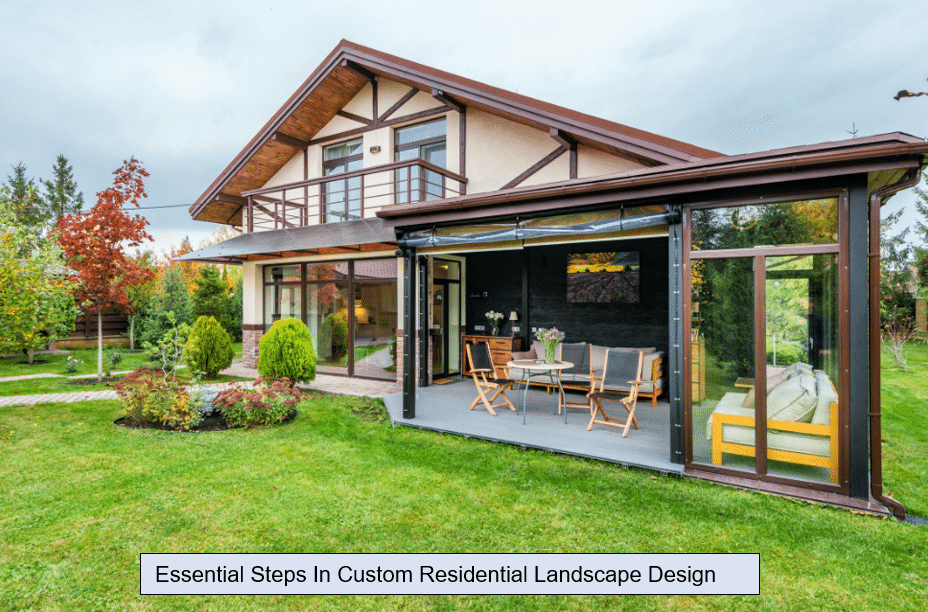 Image 1 of Essential Steps In Custom Residential Landscape Design
