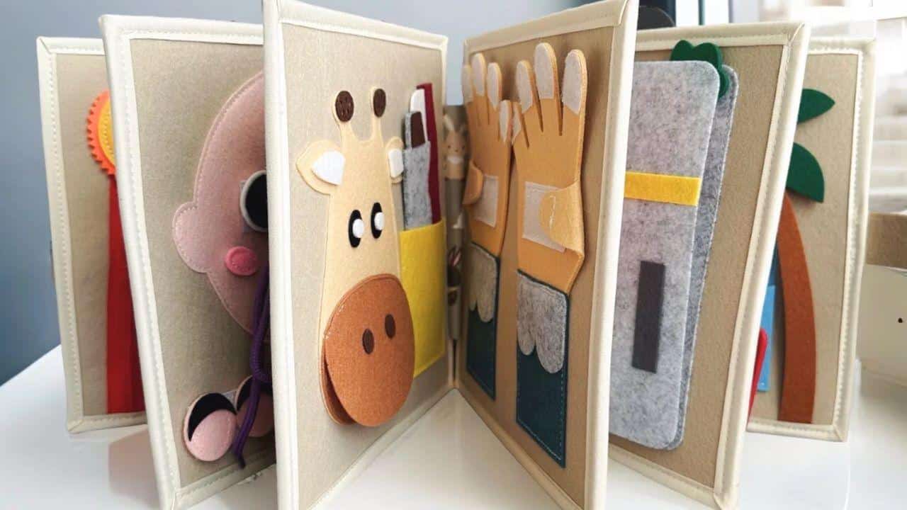 Image 1 of Why Do Montessori Busy Books Recommend Babies?