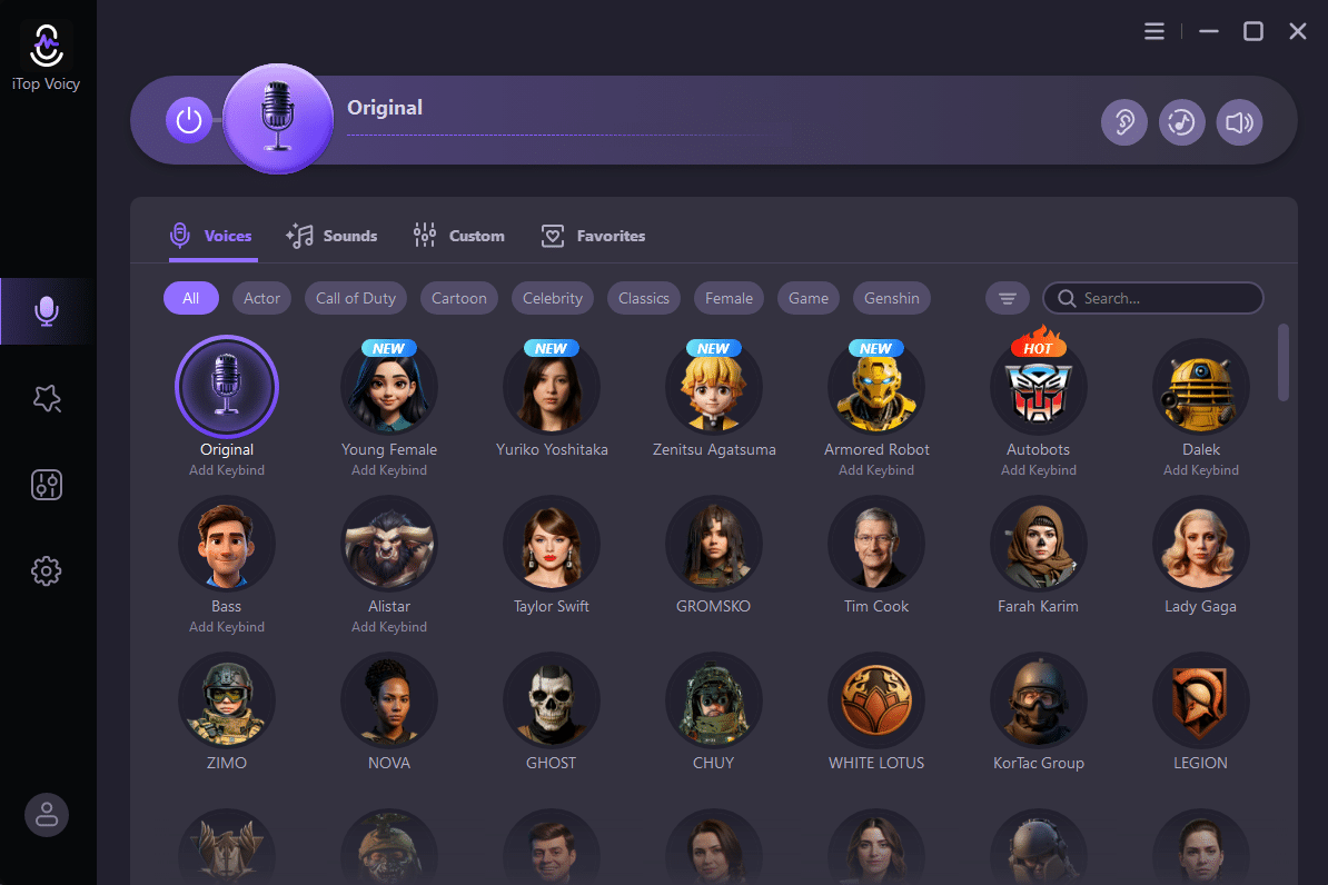 1.Real-Time Voice Changer