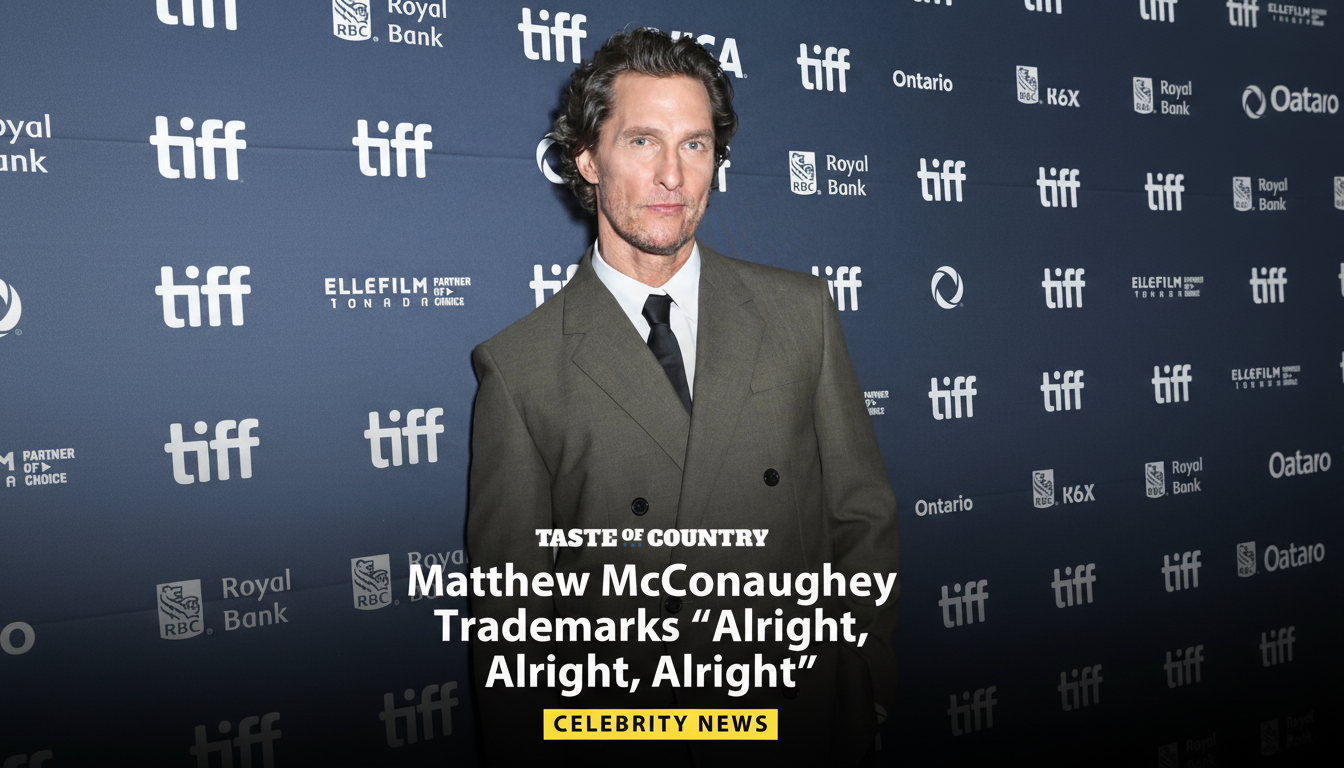 Matthew McConaughey secures trademarks to fight AI deepfakes and impersonation