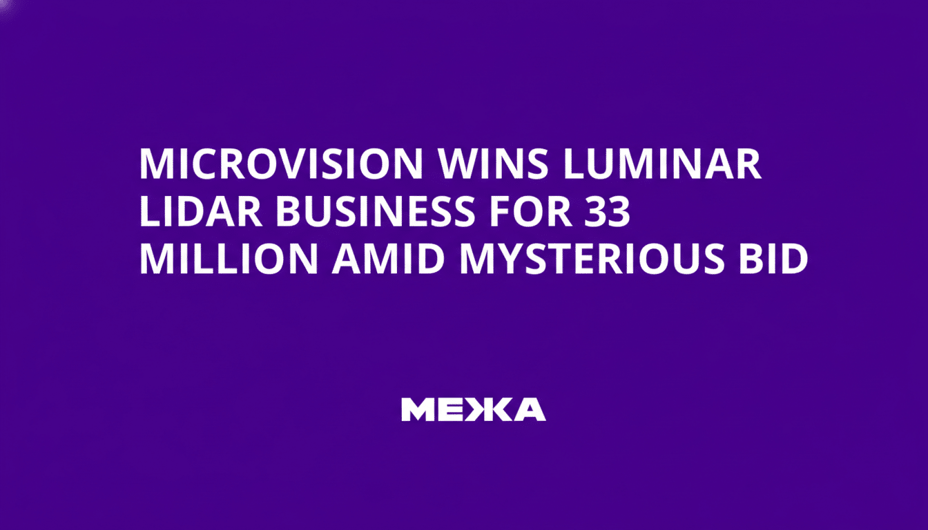 Court approves Luminar sale amid mystery bid