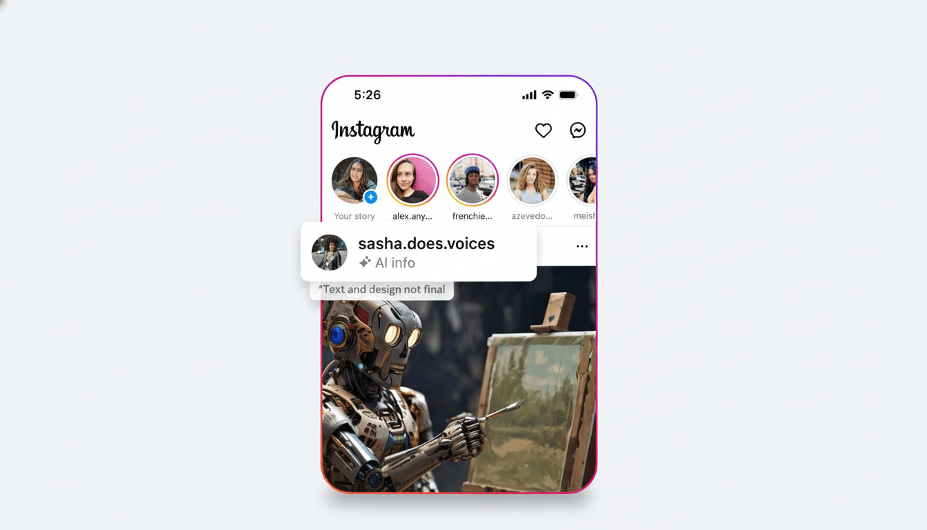 Instagram CEO calls for labeling real content, not AI-generated posts