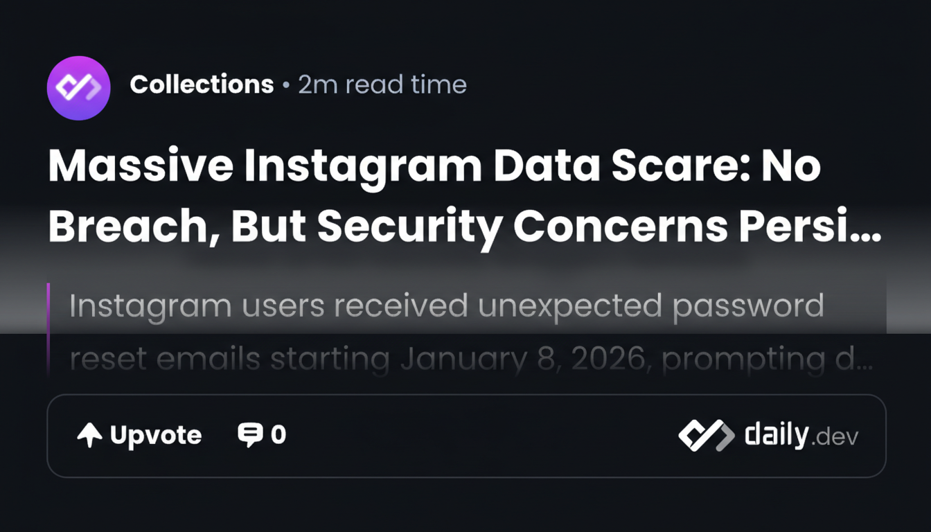 Instagram says no breach after reported phishing email wave