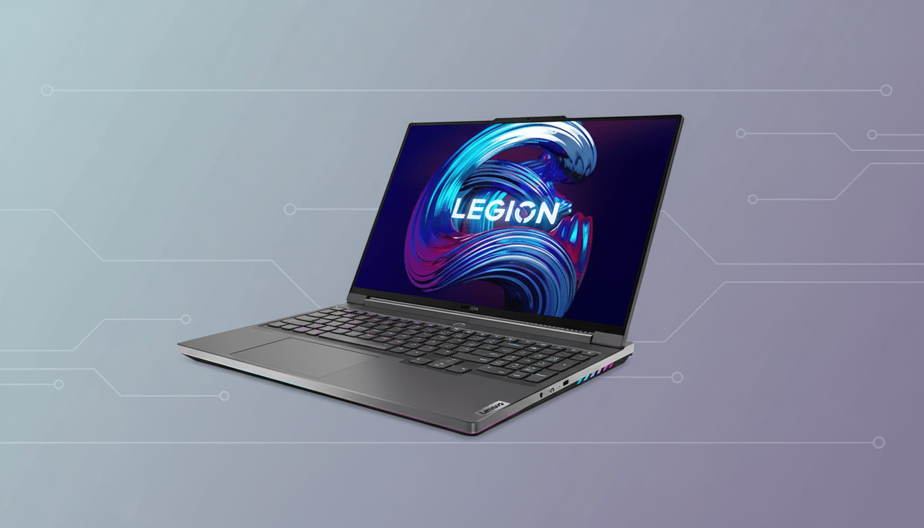 Lenovo Legion 7a gaming laptop, lighter and slimmer
