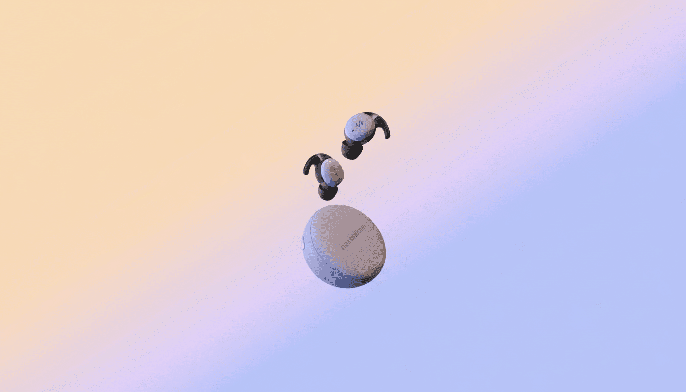 NextSense EEG sleep-tracking earbuds with charging case, available for preorder