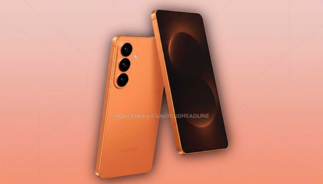 Samsung Galaxy S26 privacy display concept render, showcasing anti-peek screen tech