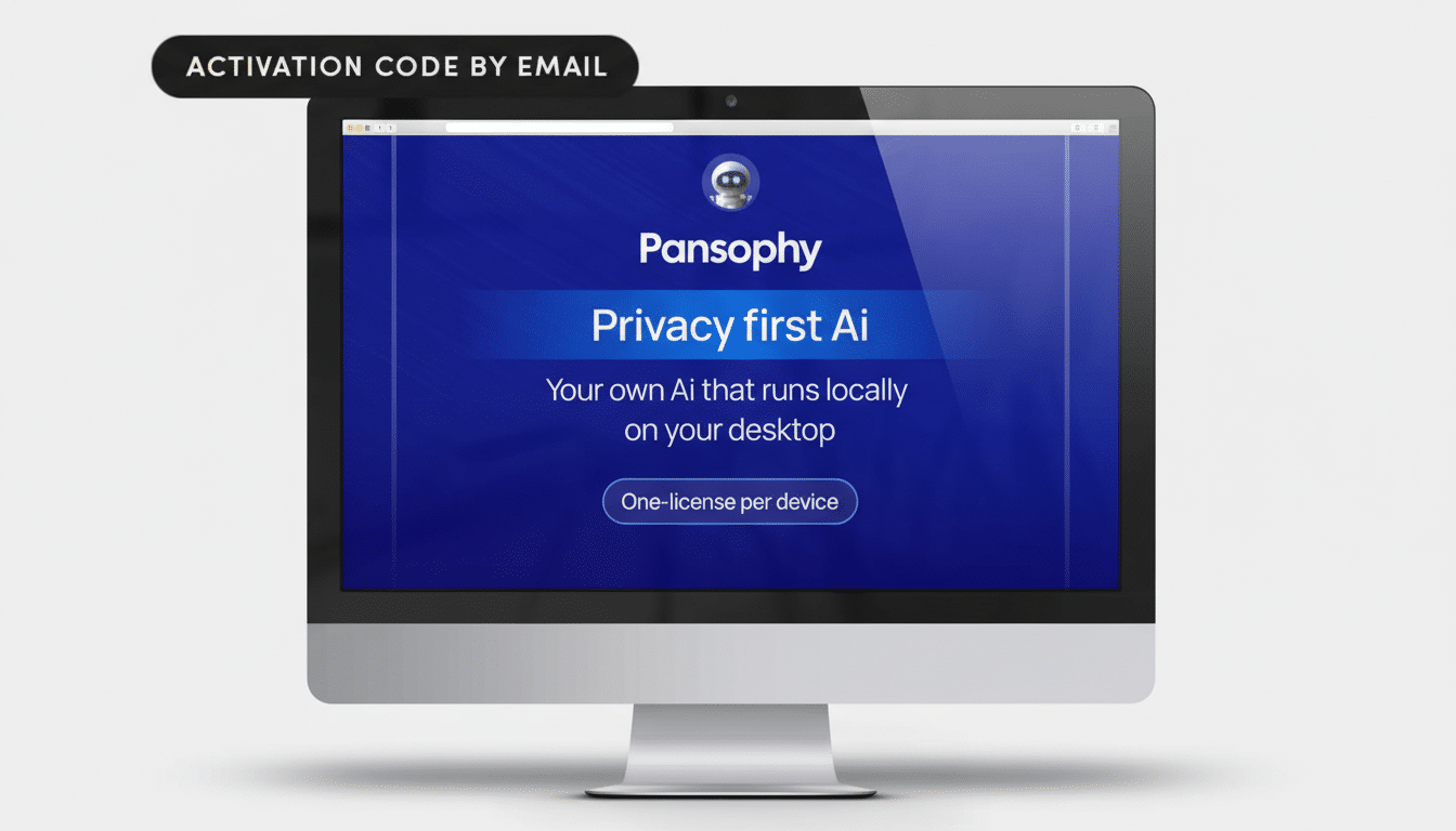 Pansophy Local AI Desktop software launch priced at $79