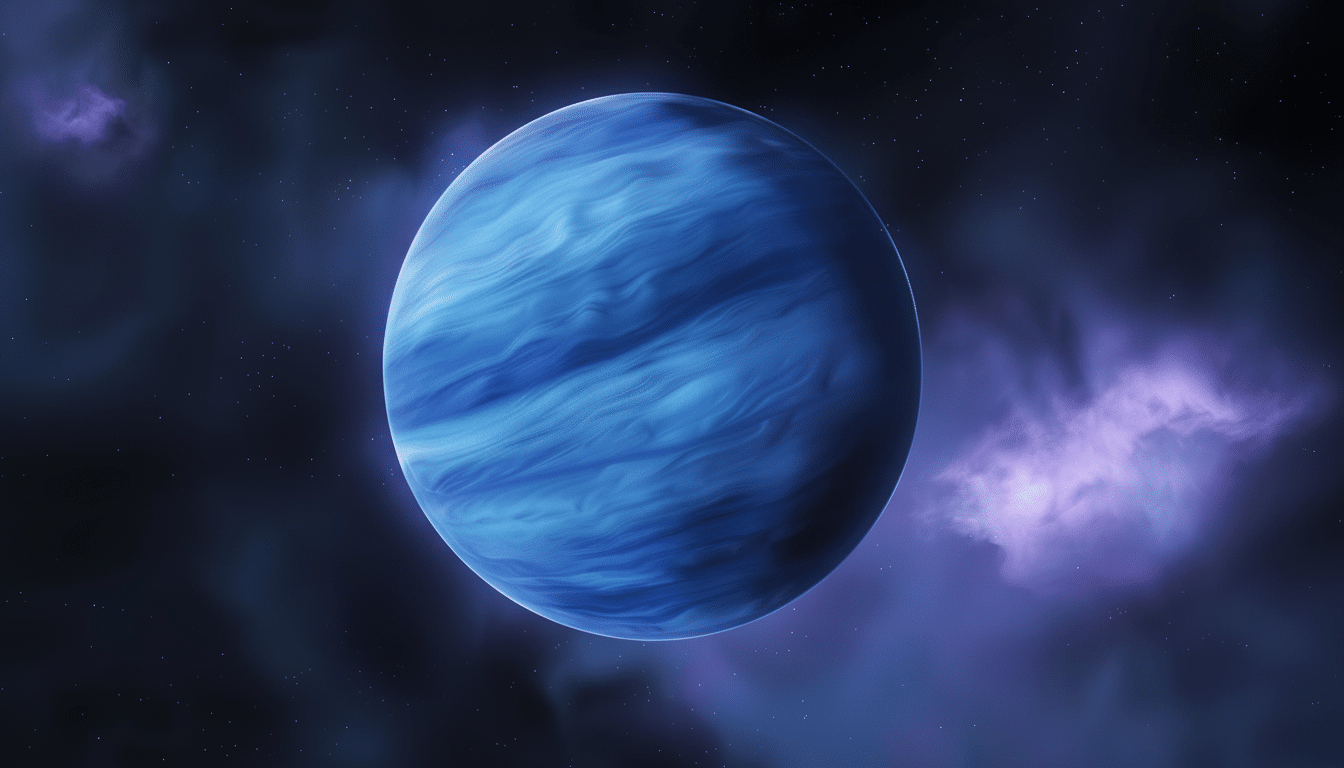 Saturn-mass rogue planet drifting alone through interstellar space