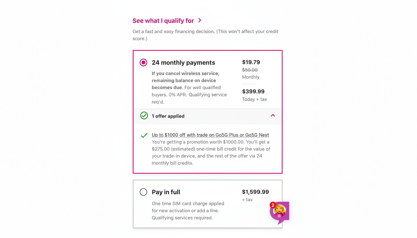 Rumored T-Mobile trade-in credit policy change emerges