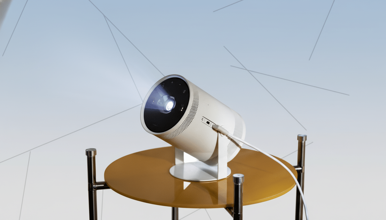 Samsung Freestyle+ projector unveiled with brighter output and portable design