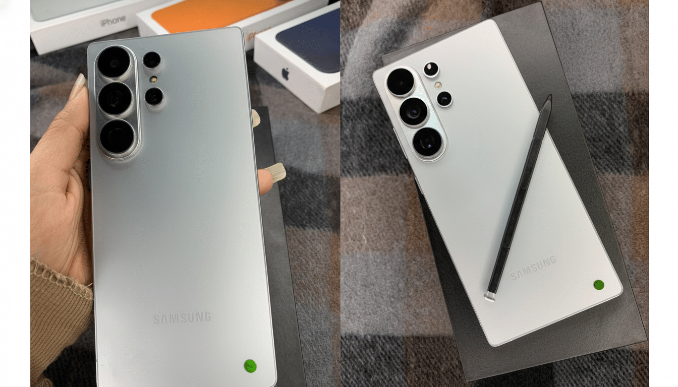 Samsung Galaxy S26 concept with proposed hardware camera shutter button