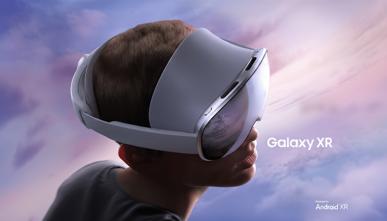 Samsung SmartThings on Galaxy XR headset, showcasing connected home controls