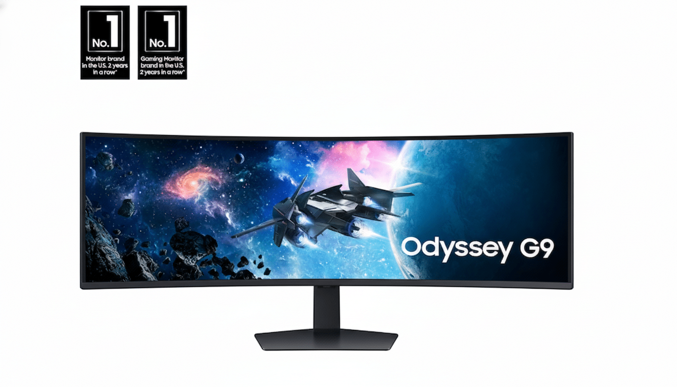 Samsung G9 49-inch curved ultrawide gaming monitor 30% off sale