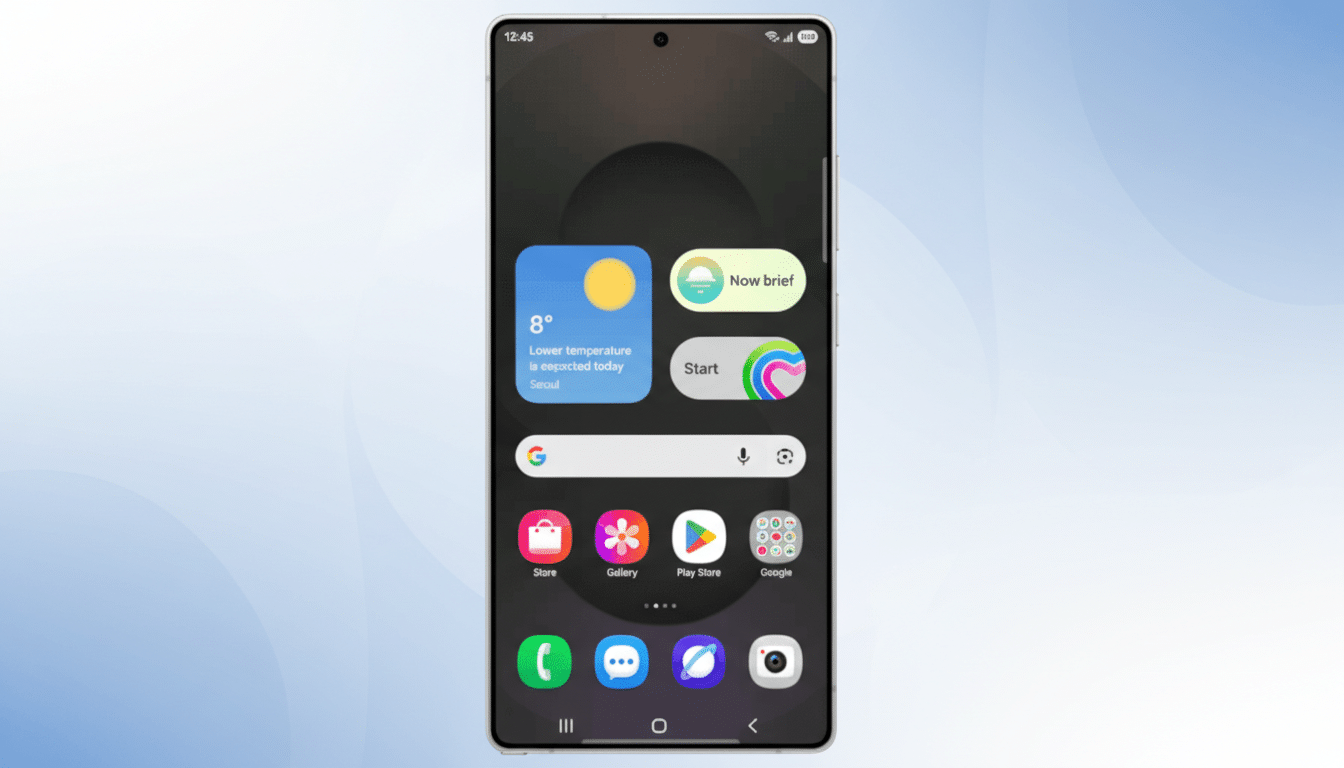 One UI 8.5 beta on Samsung Galaxy, raising concerns about design focus and direction