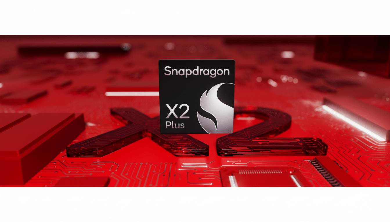 Qualcomm Snapdragon X2 Plus processor for mainstream laptops