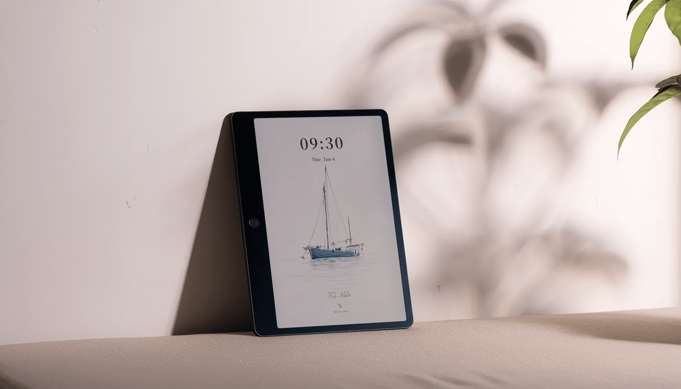 TCL Note A1 Nxtpaper e-note tablet rivals Amazon Kindle Scribe