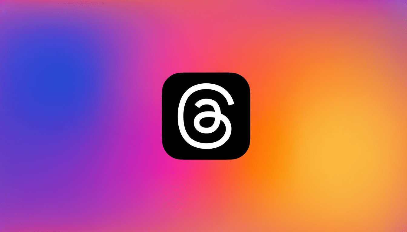 Threads overtakes X/Twitter in daily mobile users, app icons and rising chart on phone