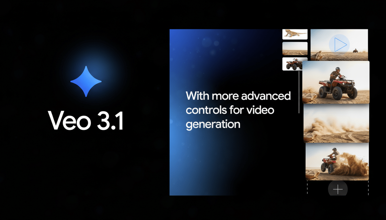 Veo 3.1 generation in action with vertical video