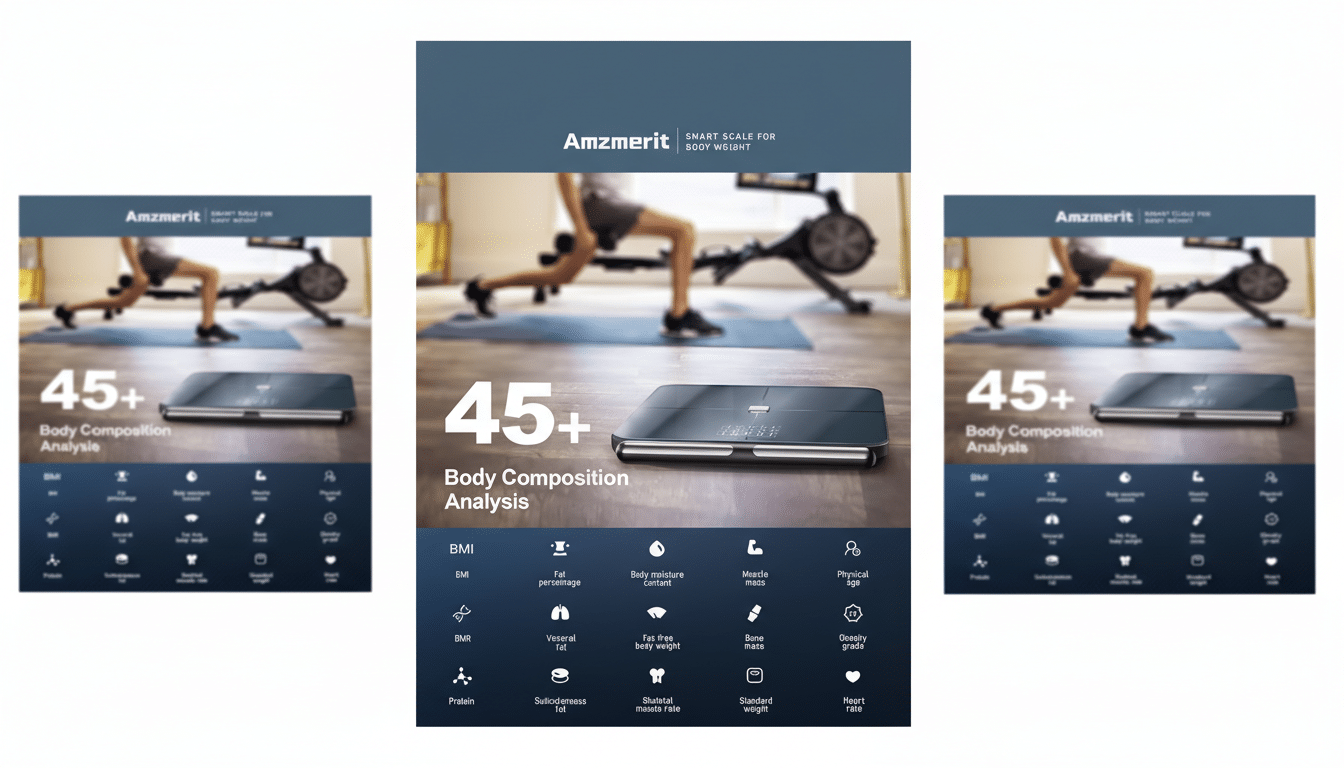 Amzmerit Smart Scale on sale for $49.99 with promo code