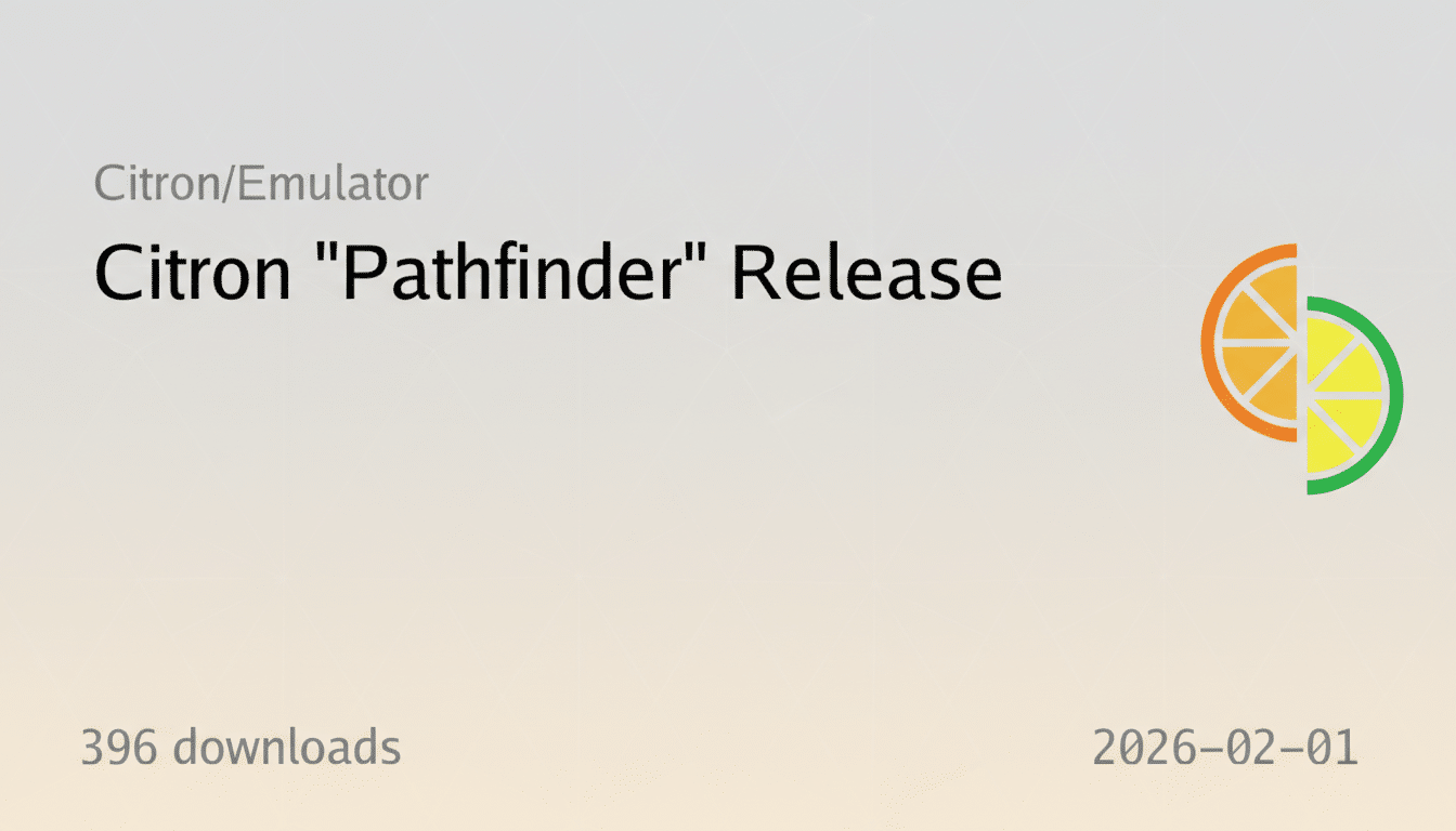 Citron PC emulator UI with cross-emulator saves and built-in mod manager