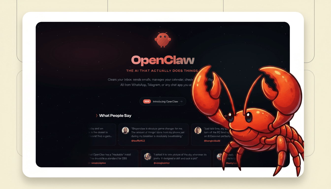 OpenClaw severe security warnings with cyber threat symbols over code background
