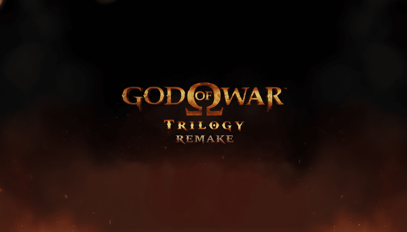 God of War Trilogy Remake announcement art for PlayStation State of Play