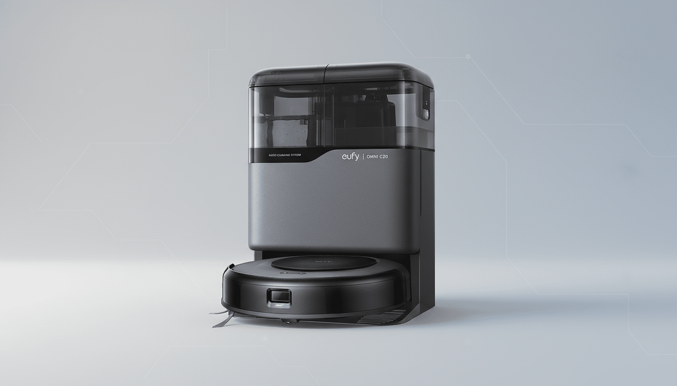 Eufy Omni C20 robot vacuum mop with self-emptying dock, Amazon sale price $349.98