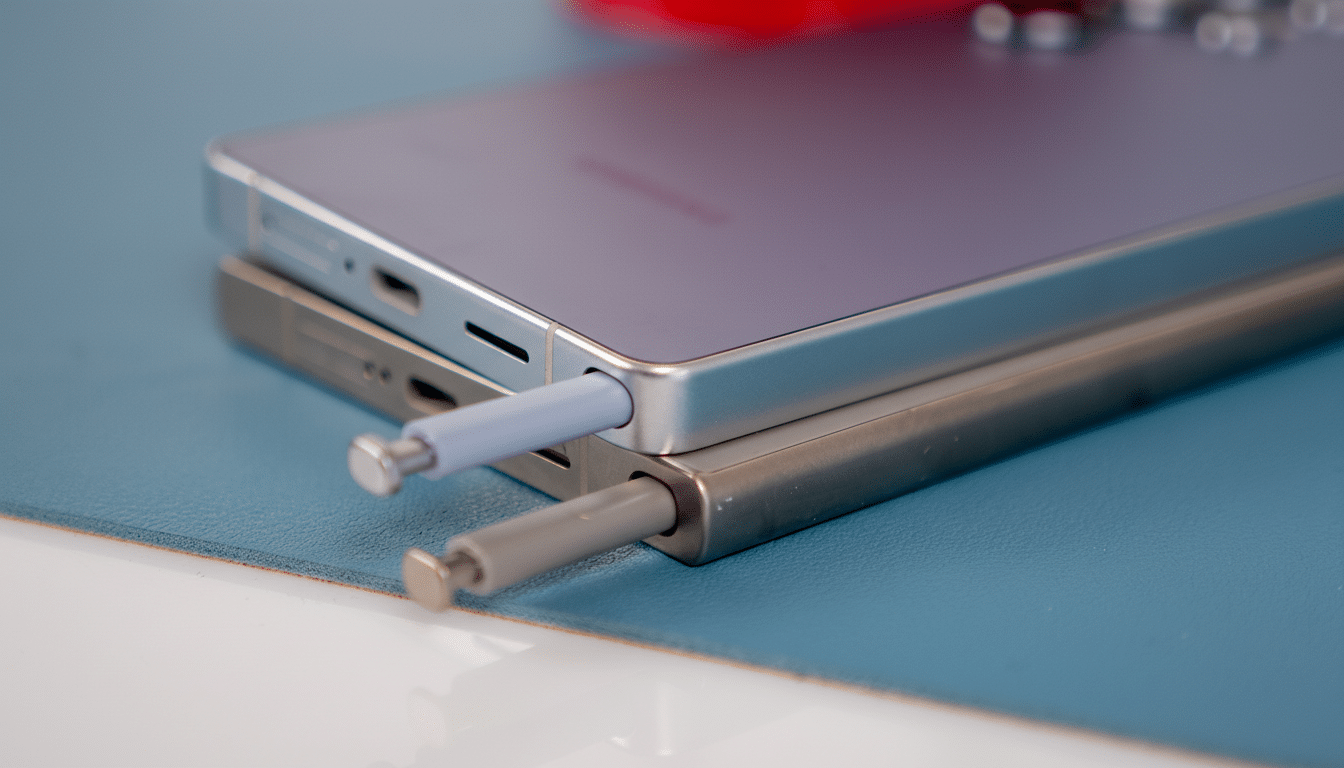 Samsung Galaxy S26 Ultra S Pen leak shows two-tone color scheme