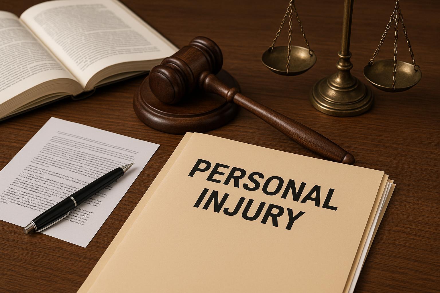 Lawyer reviewing legal documents to protect client rights and build a strong legal claim