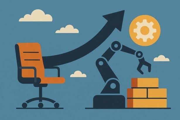Modern leader strategizing technology innovation to drive organizational transformation and growth