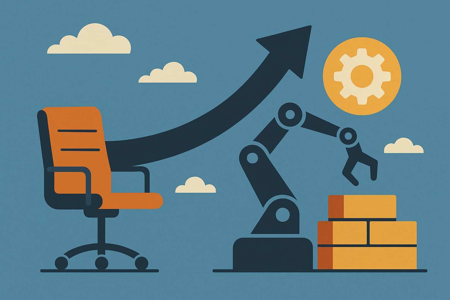 Modern leader strategizing technology innovation to drive organizational transformation and growth