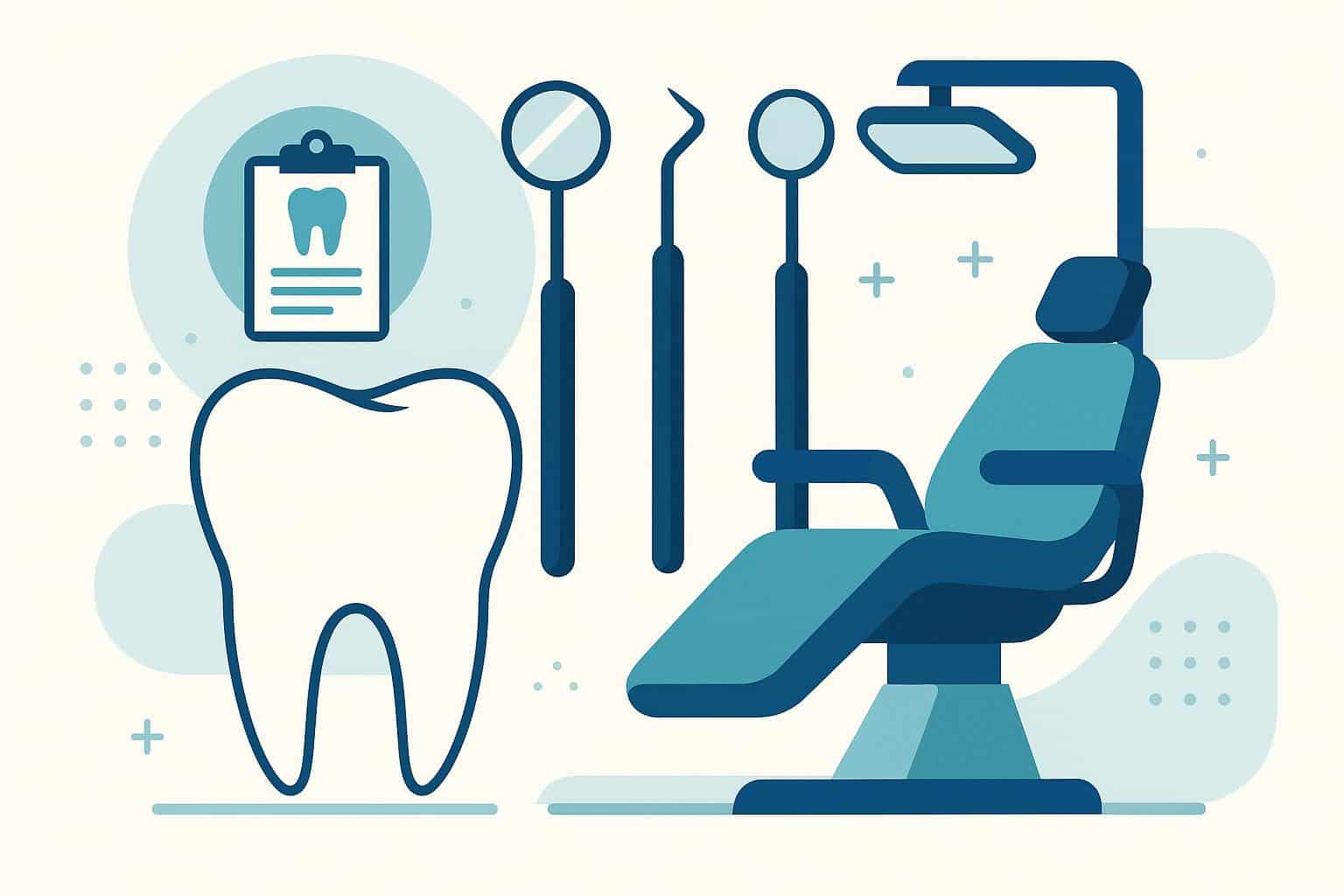 Bright, modern dental clinic interior showcasing advanced equipment for family dental care