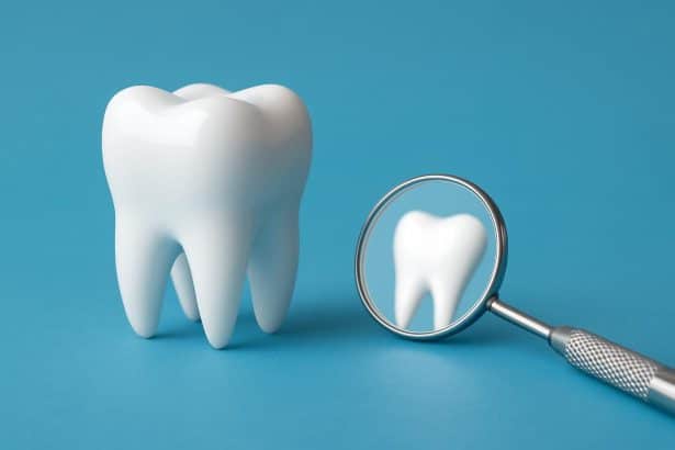 Teeth whitening treatment performed by a dental professional for a brighter, healthier smile